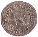 A silver penny of Athelstan naming him as King of All Britain