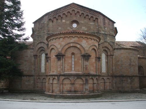 Apse and apsidioles of the west end of the abbey church of Sant Joan de les Abadesses
