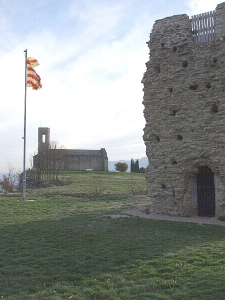 Sant Andreu de Tona and the Castell de Tona