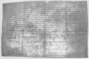 The record of the meeting of 949 over the succession to Sant Joan