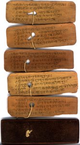 Hindi palm-leaf manuscript