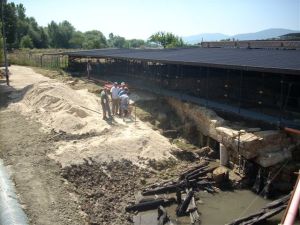 Ongoing excavations at San Vincenzo al Volturno