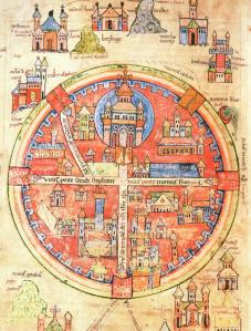 (High) medieval map of Jerusalem
