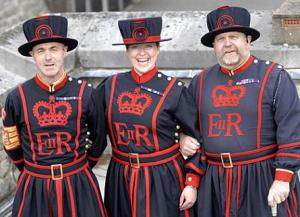 Yeomen Warders at the Tower of London