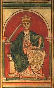 Richard the Lionheart, in a twelfth-century illustration