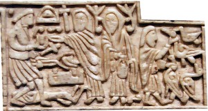 Wayland the Smith as depicted on the Franks Casket