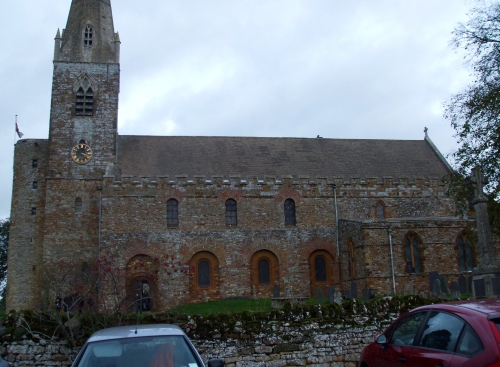 The mostly late-Saxon church of Brixworth