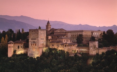 The Alhambra palace in Granada