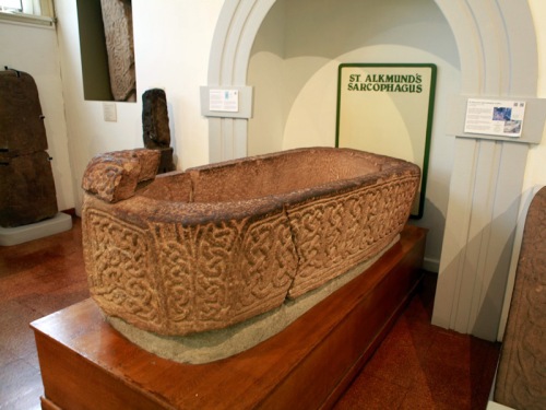 St Alkmund's Sarcophagus, from St Alkmund's Duffield, Derby, now in Derby Museum