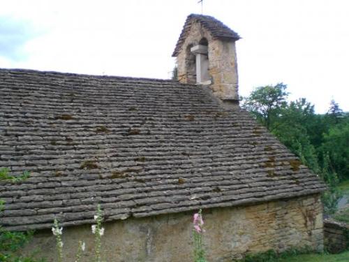 The chapel of Saint-Laurent de Collonge, Lournand, Burgundy
