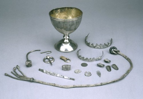 Items from the Trewhiddle Hoard, Britism Museum 1880,0410