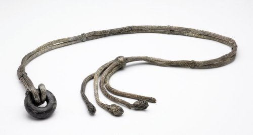 Silver scourge from the ninth-century Trewhiddle Hoard, Britism Museum 1880,0410.4
