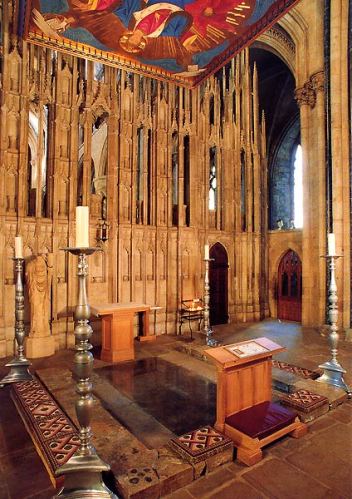 St Cuthbert's shrine, Durham Cathedral