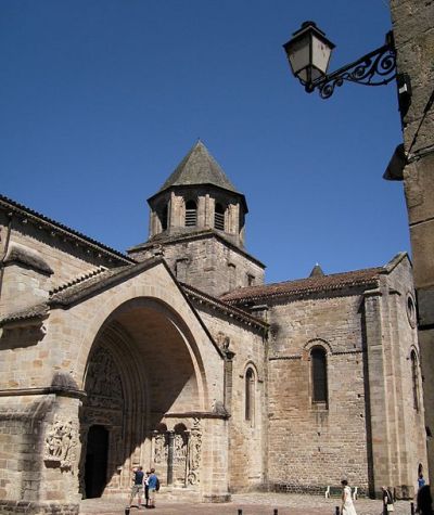 Thesouth portal of St-Pierre de Beaulieu