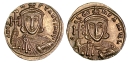 Gold solidus of Emperor Constantine V, struck at Constantinople between 741 and 751, Barber Institute of Fine Arts B4549