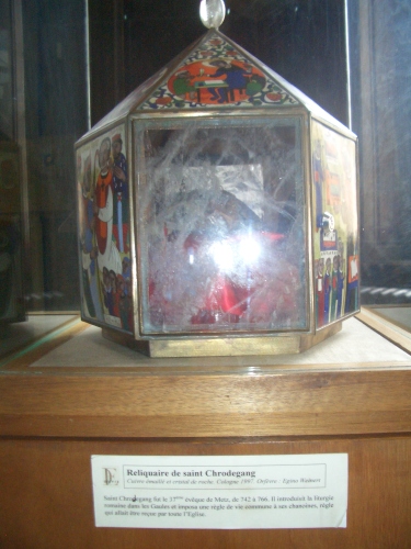 Reliquary of Saint Chrodegang in Metz cathedral