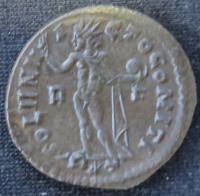 Reverse of an Æ3 of Constantine I struck at Rome in 314, University of Leeds, Brotherton Library, Thackray Collection, CC/TH/ROM/IMP/400