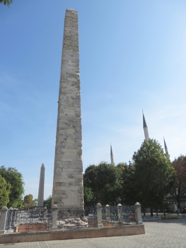 The so-called masonry obelisk or Obelisk of Constantine VII, Istanbul