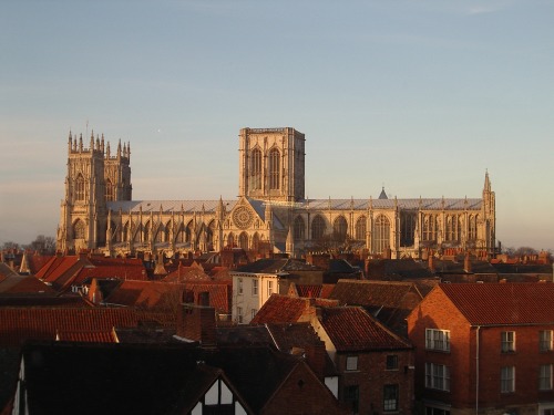 York Minster, photographed from Marks and Spencers, from Wikimedia Commons