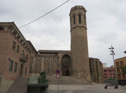 The tower and portal of Sant Llorenç de Lleida
