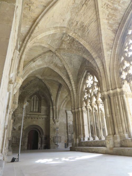 Cloister vaulting in the Seu Vella de Lleida