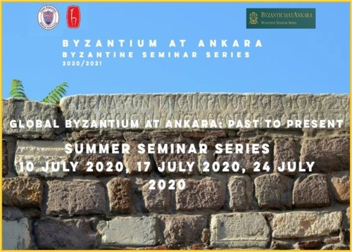 Poster for the 2020-2021 seminar series Byzantium at Ankara
