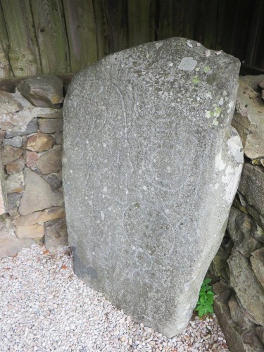 Class I symbol stone at Rhynie Old Kirk