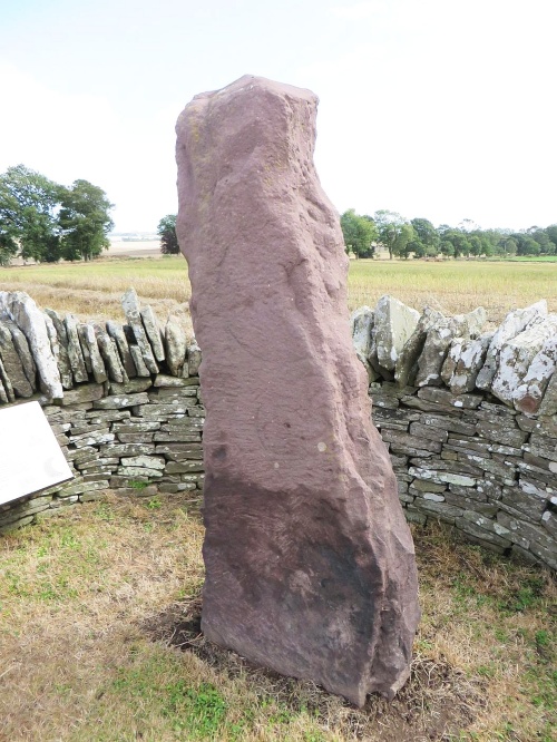 Obverse of the Crescent Stone at Aberlemno