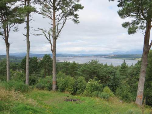 A view down Loch Ness from Craig Phadrig