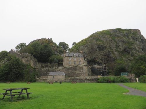 Entry to Dumbarton Castle, from the ground