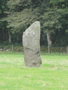 One of the Nether Largie Standing Stones