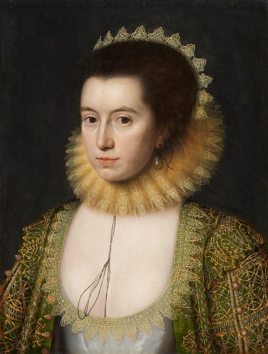 William Larkin, "Anne Clifford, Countess of Dorset", 1618, London, National Portrait Gallery, NPG 6976